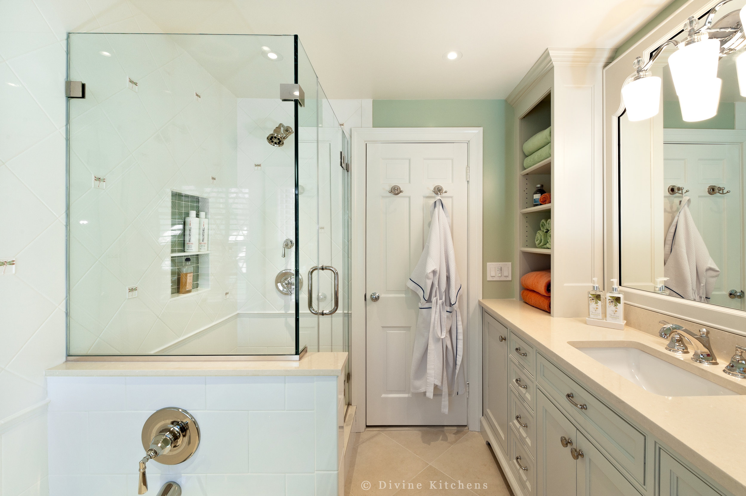 Transitional Master Bathroom