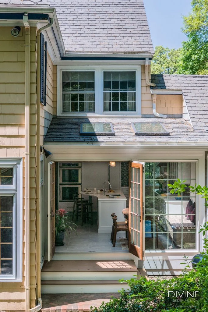 A Kitchen Addition in Newton, Mass.
