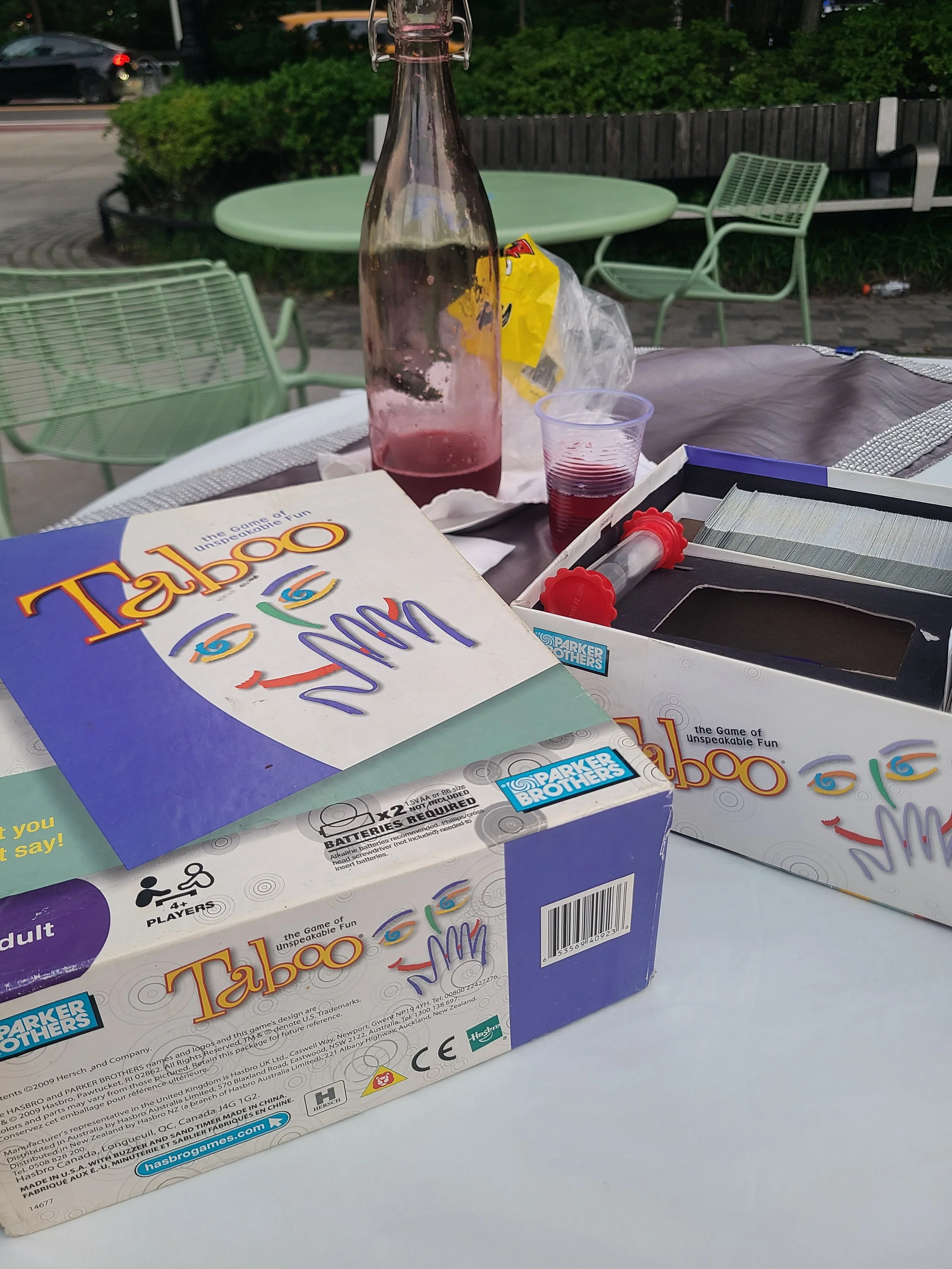Playing Taboo at Hudson Yards