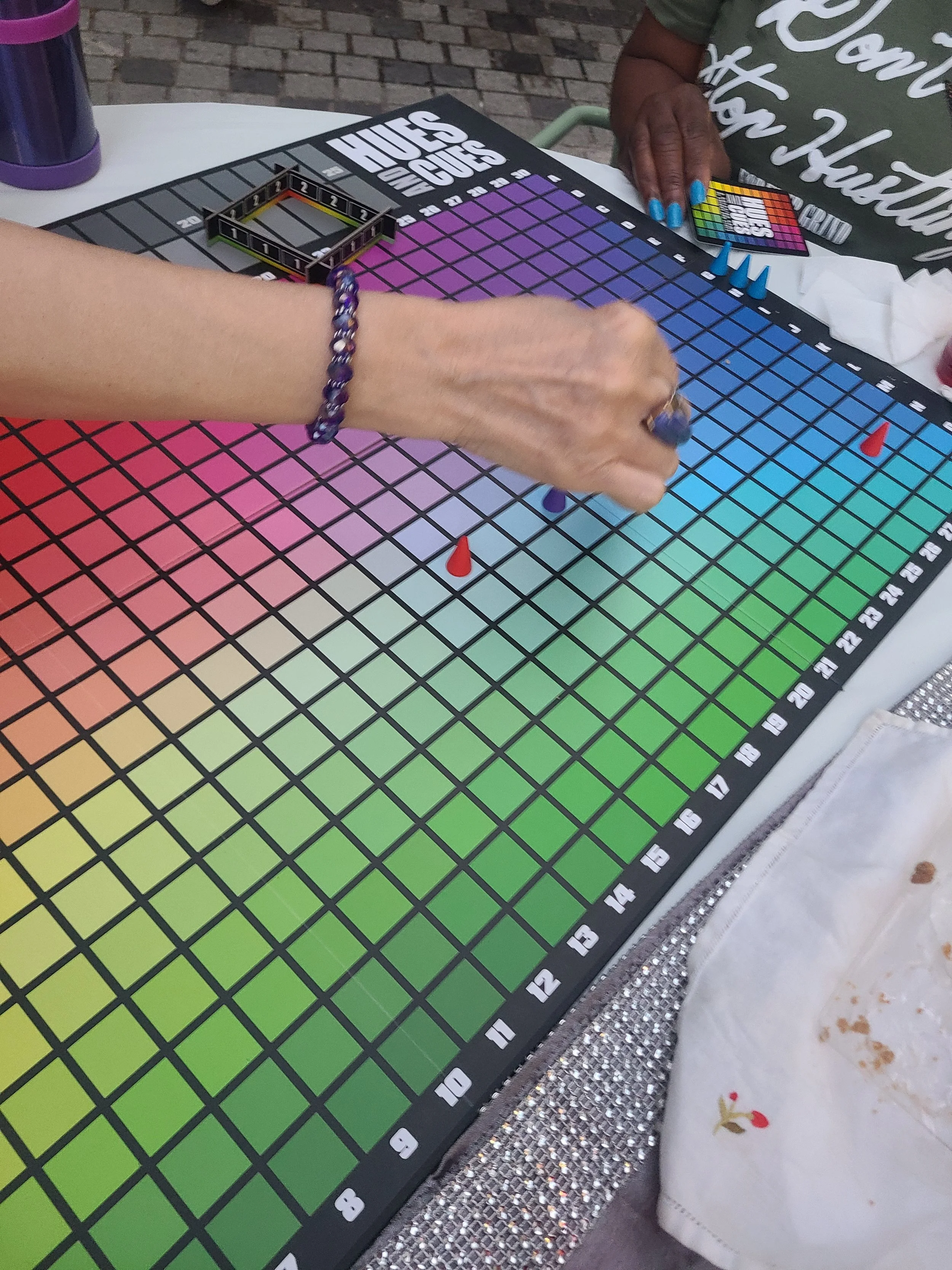Playing Hues and Cues at Hudson Yards