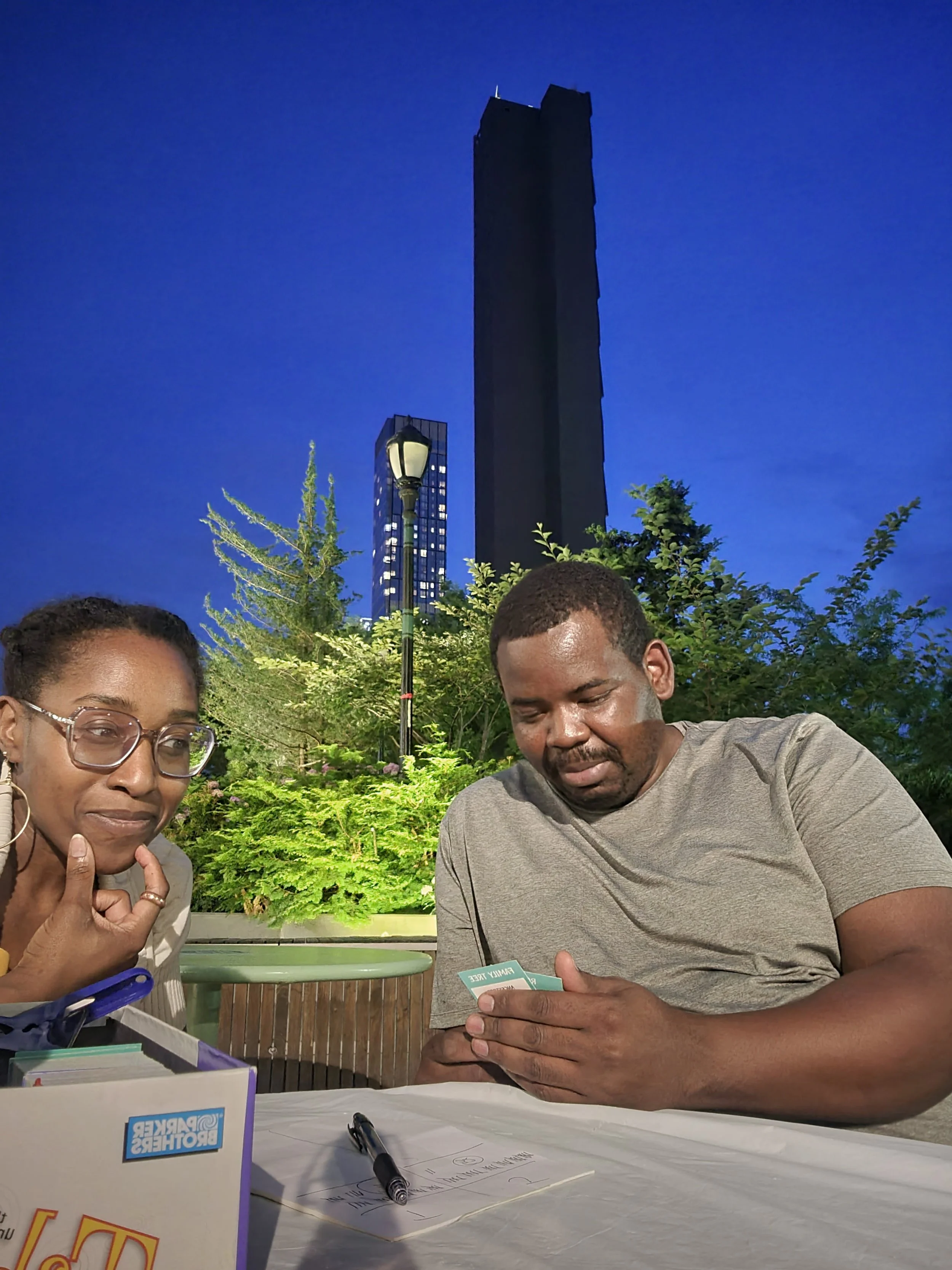 Playing Taboo at Hudson Yards