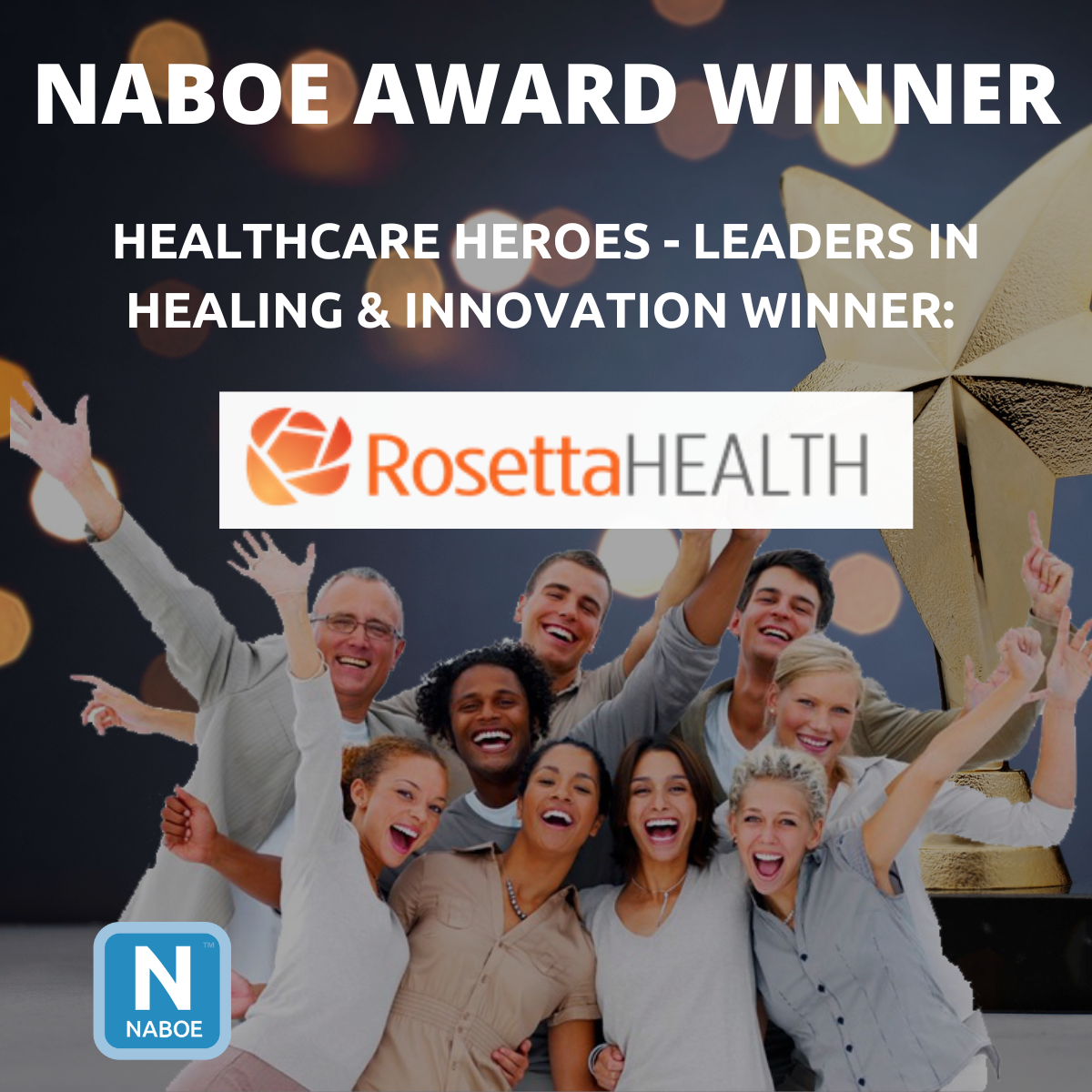 RosettaHealth Wins NABOE’s “Healthcare Heroes – Leaders in Healing and Innovation” Award