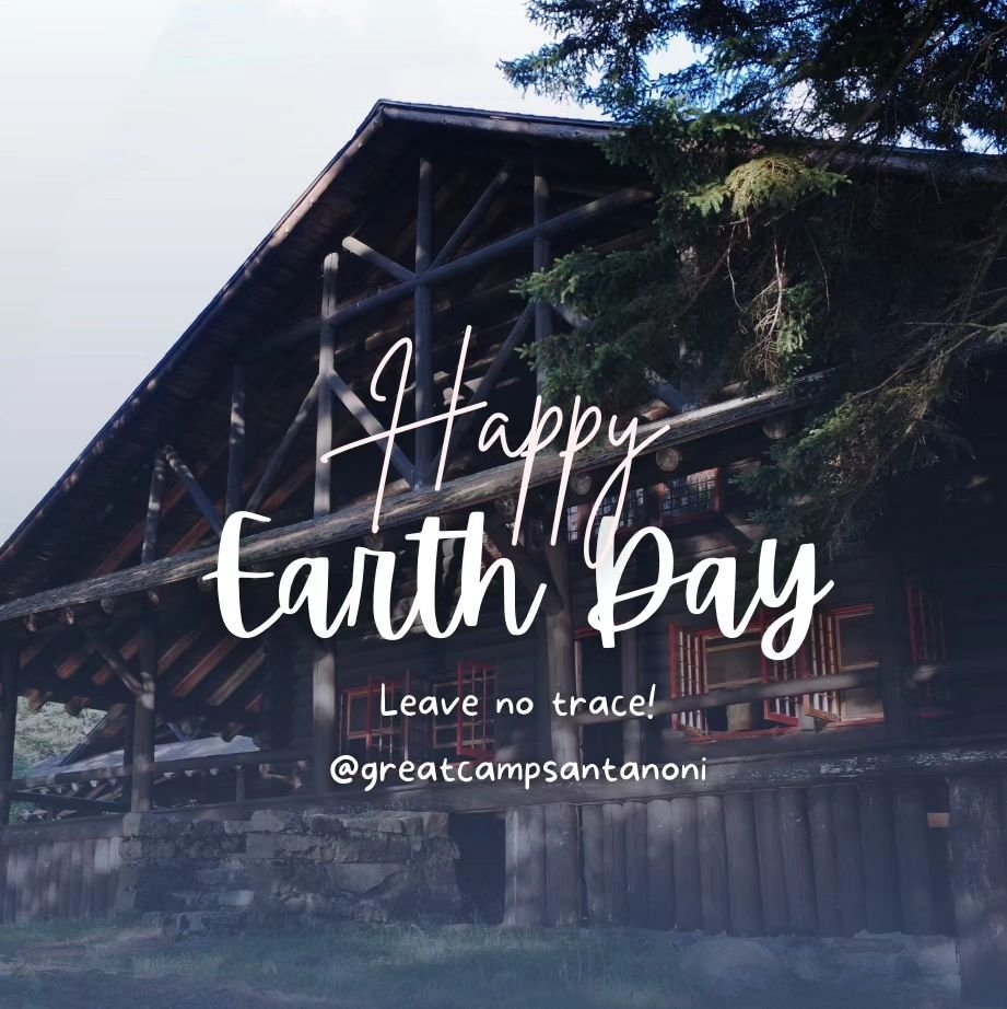 Happy Earth Day from all of us at Great Camp Santanoni! 💚🌎 we are so thankful for this beautiful historic site and nature preserve, which we get to share with you, the public. Since the Pruyns occupation in the late 19th century to today, Santanoni