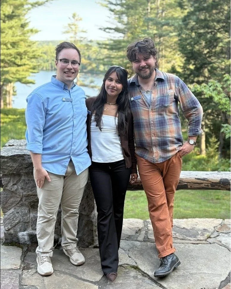 A huge thanks to our three summer interns: @oliverrichsherry, @jocelynmaceves, and @rayman632 for a fantastic season at Great Camp Santanoni! We appreciate all the hard work and informative tours! Good luck in your next chapters. We know you will acc