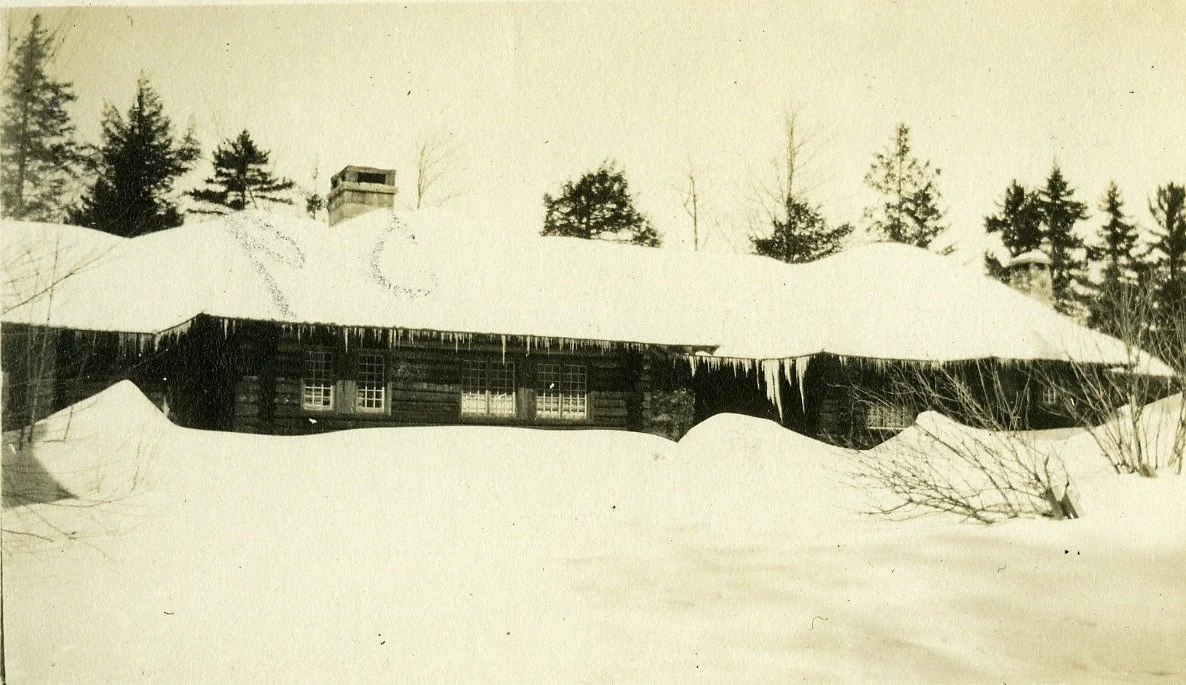 In case you needed proof that #CampSantanoni and the #SantanoniPreserve have always been beautiful in the snow, here it is! 
❄
Wishing all the Friends of Great Camp Santanoni a warm and cozy holiday season. We look forward to seeing you in 2026!