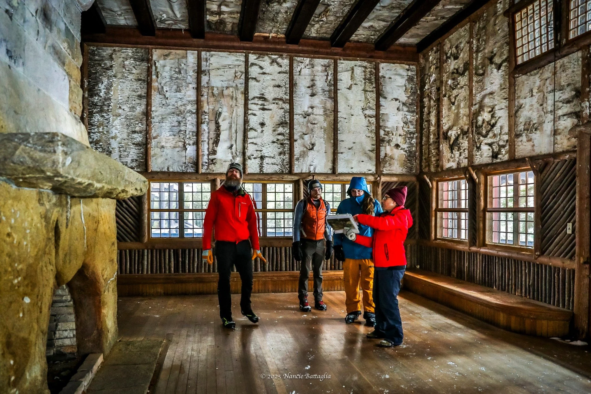 It's almost time for our second Winter Weekend event!

Join us at the Main Camp next Saturday, Feb. 14, and Sunday, Feb. 15, for hot beverages in the Artist's Studio and a winter tour! 

You can read more about these events on our website, greatcamps