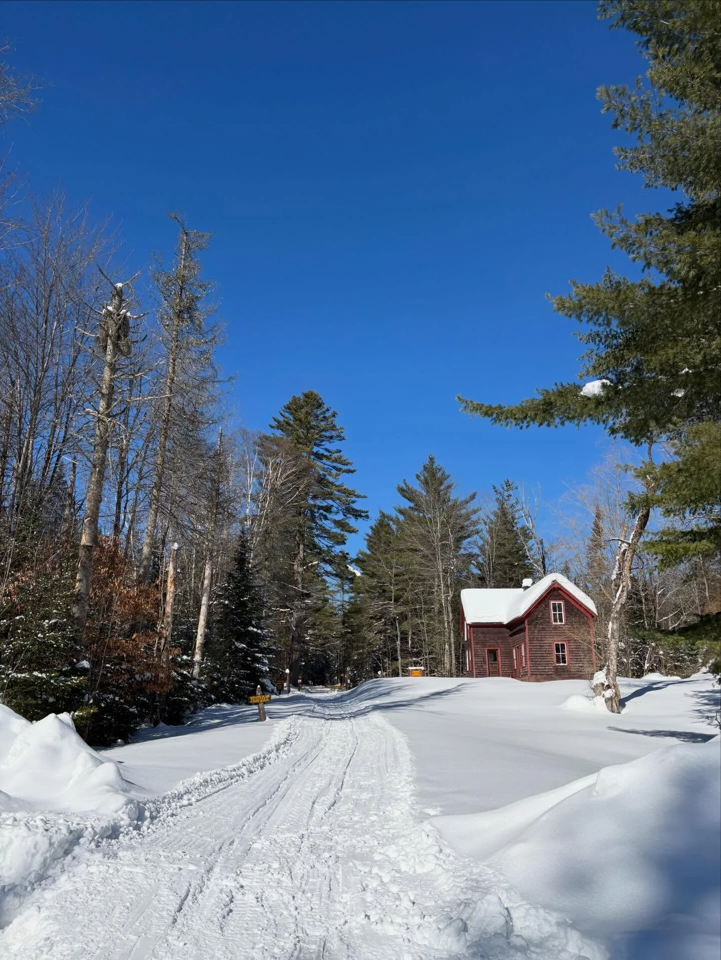 It&rsquo;s a bluebird day at Camp Santanoni with great snow! We&rsquo;re ready to welcome folks for our February Winter Weekend tomorrow (Saturday 2/14) and Sunday (2/15). The Artist&rsquo;s Studio will be open and warm from 10am-3pm both days.