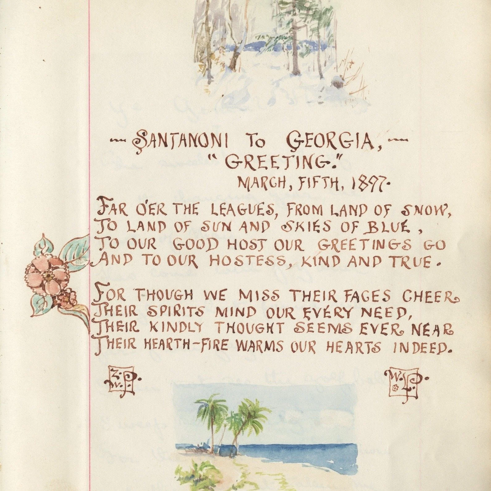 Did you know? 

Camp Santanoni wasn't the Pruyn family's only vacation getaway.  In 1897, the Pruyns became members of the @jekyllclub, located on @jekyll_island on the Georgia Coast. They often spent their winters there at the condominium known as S