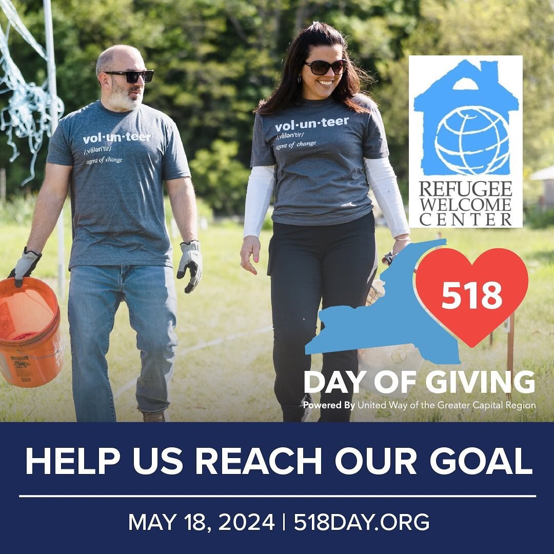 A special way to help the RWC is happening NOW! We are happy to be participating in the 518 Day of Giving event. 

Donations are being accepted NOW until 5/18. Follow the link on our profile and story to donate!! 

Help us and other local 518 organiz