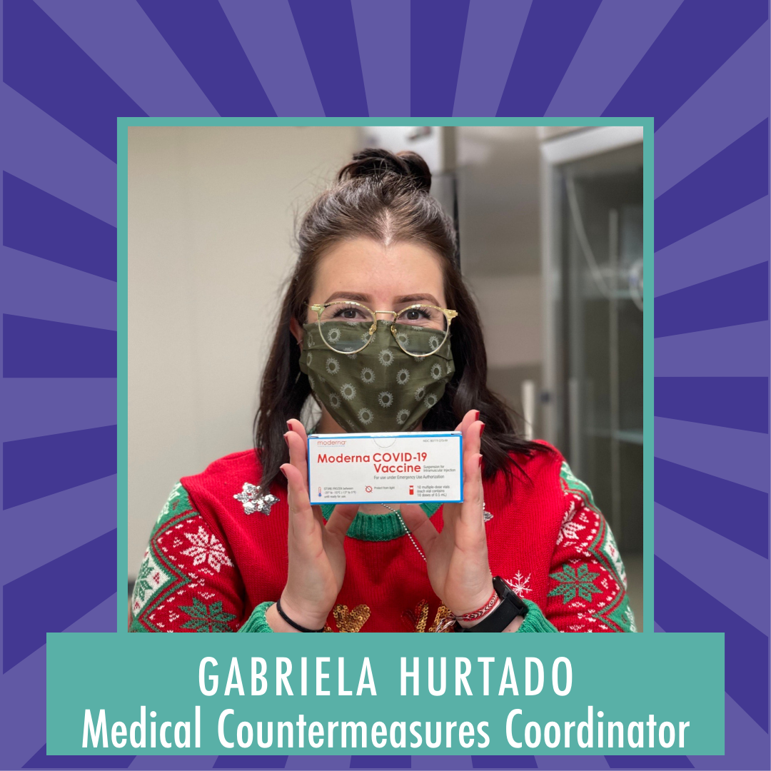 Herocrat Spotlight: Medical Countermeasures Coordinator Gabriela Hurtado