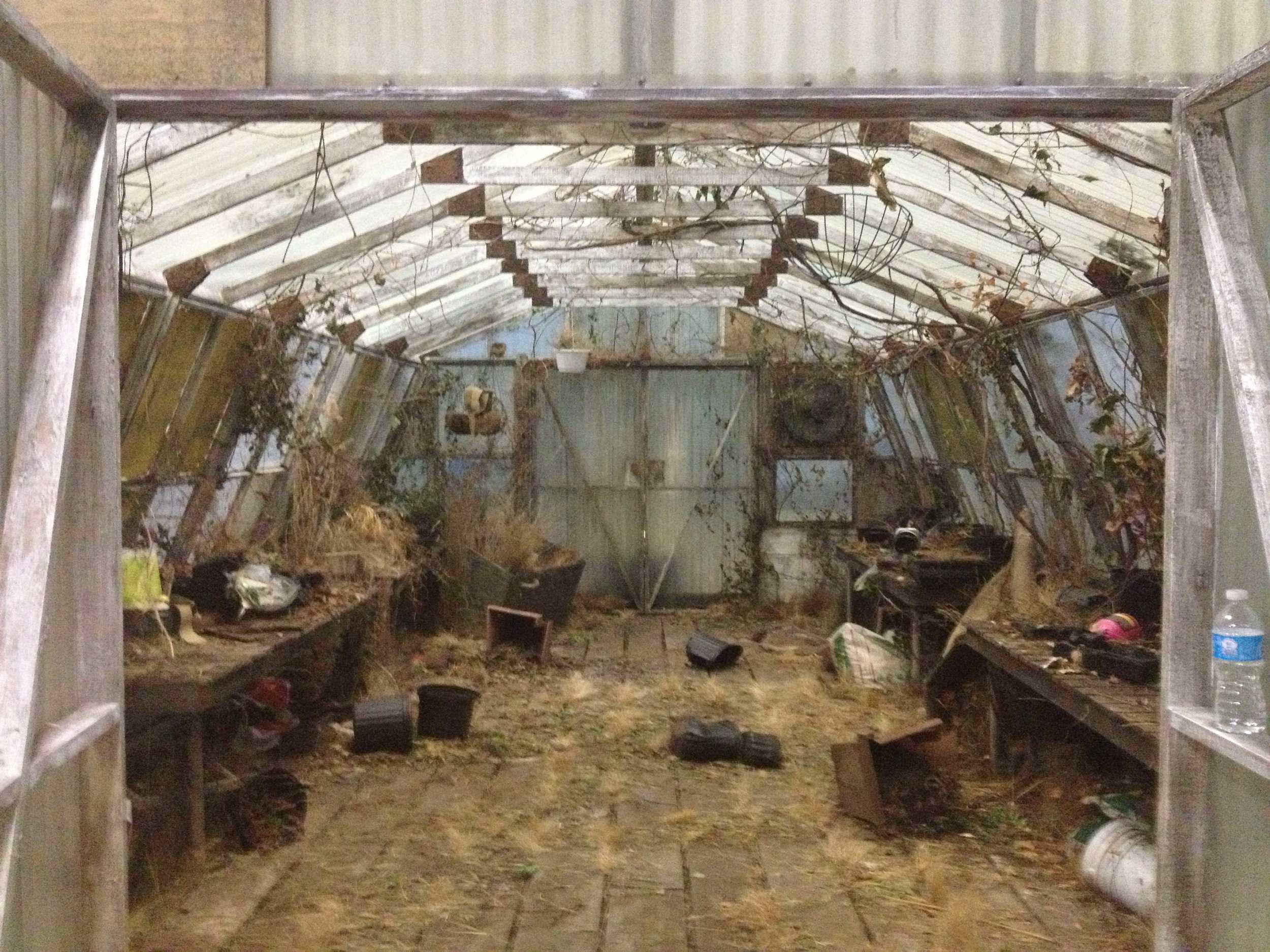 First view, upon discovery.