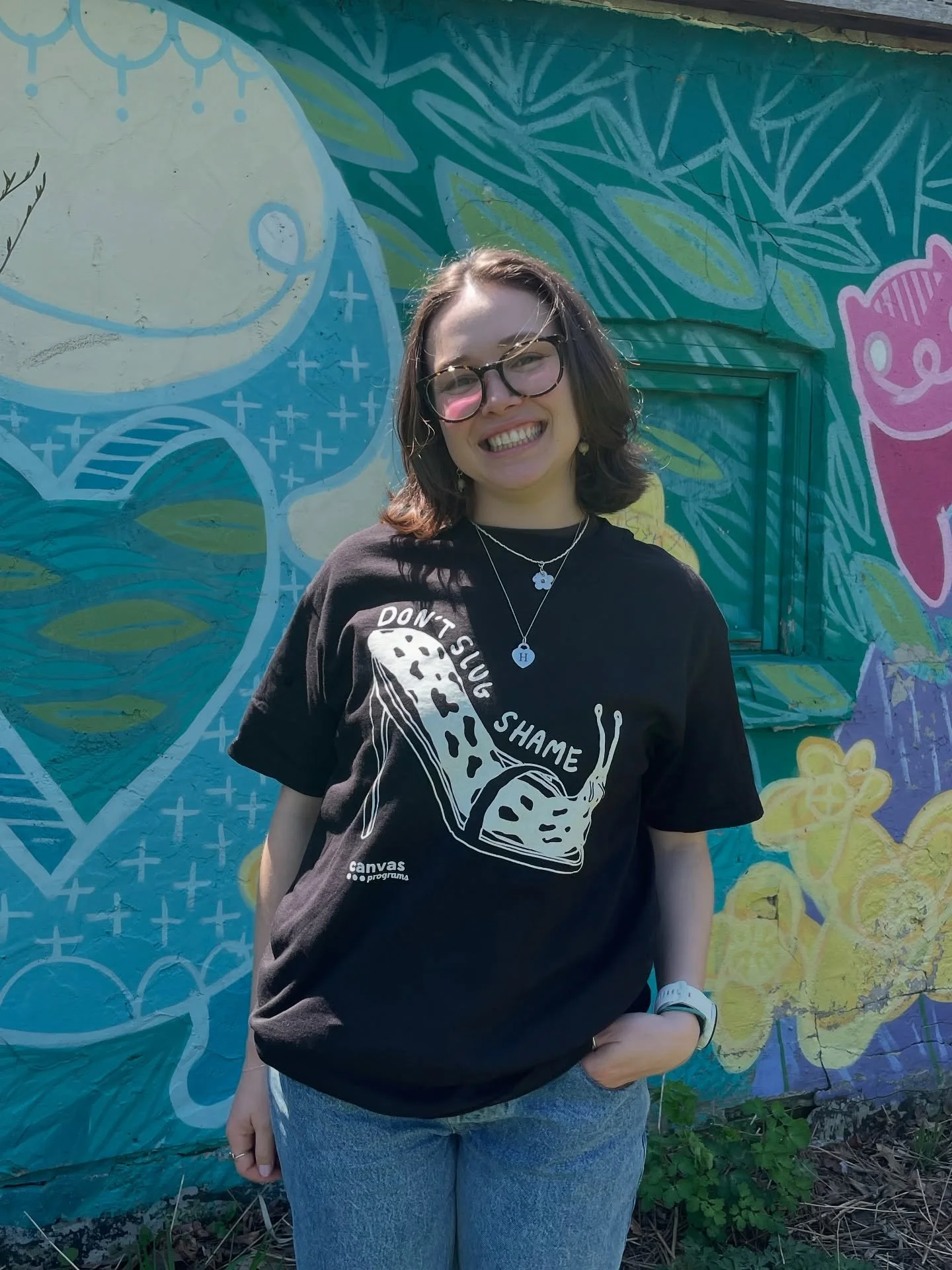 Slugging in the sun! How do you slug? Get your Don&rsquo;t Slug Shame shirt this Pride Season! Next event @torontoqueermarket Pride market this Saturday June 14!