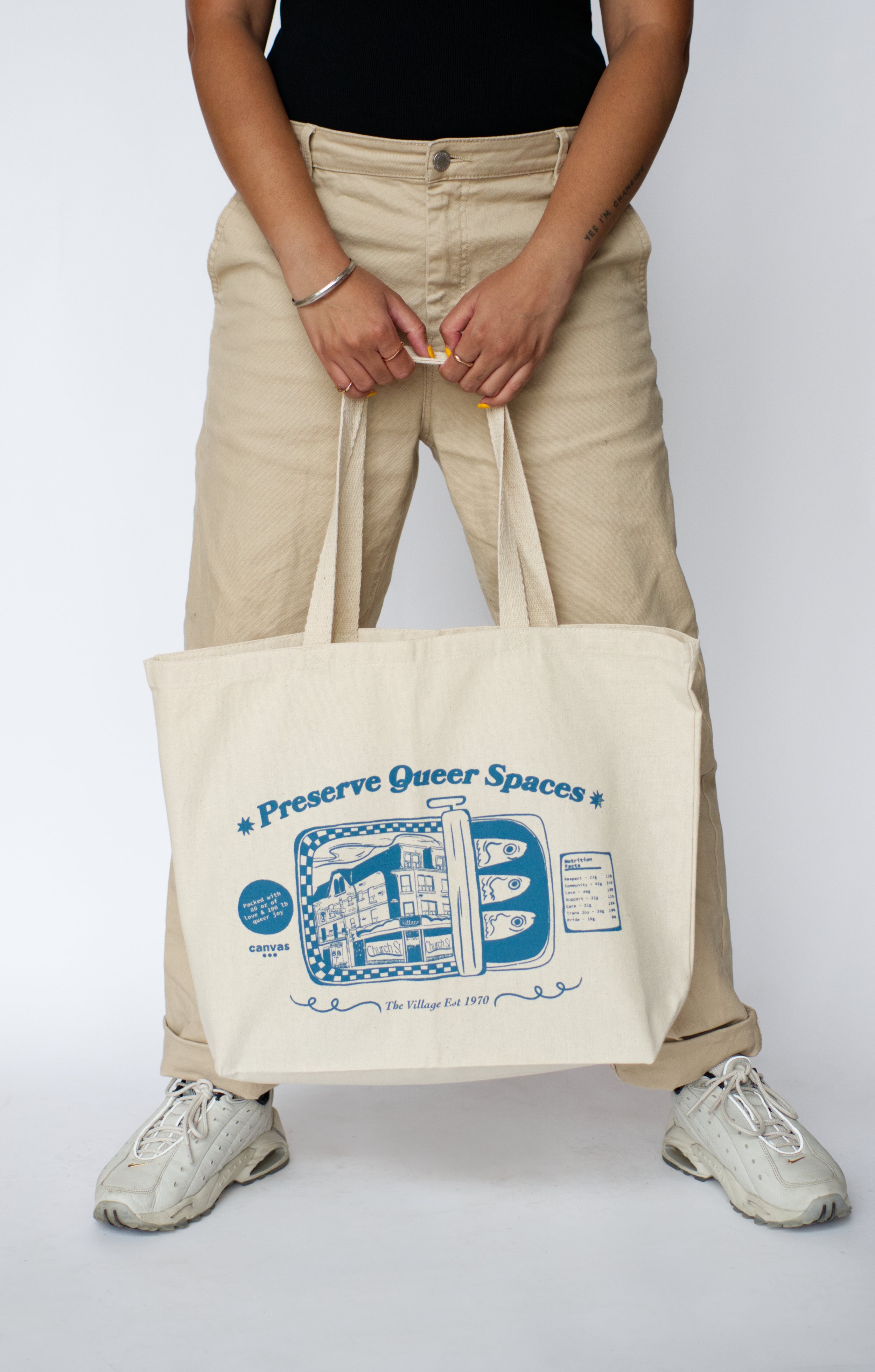 Preserve Queer Spaces Jumbo Tote