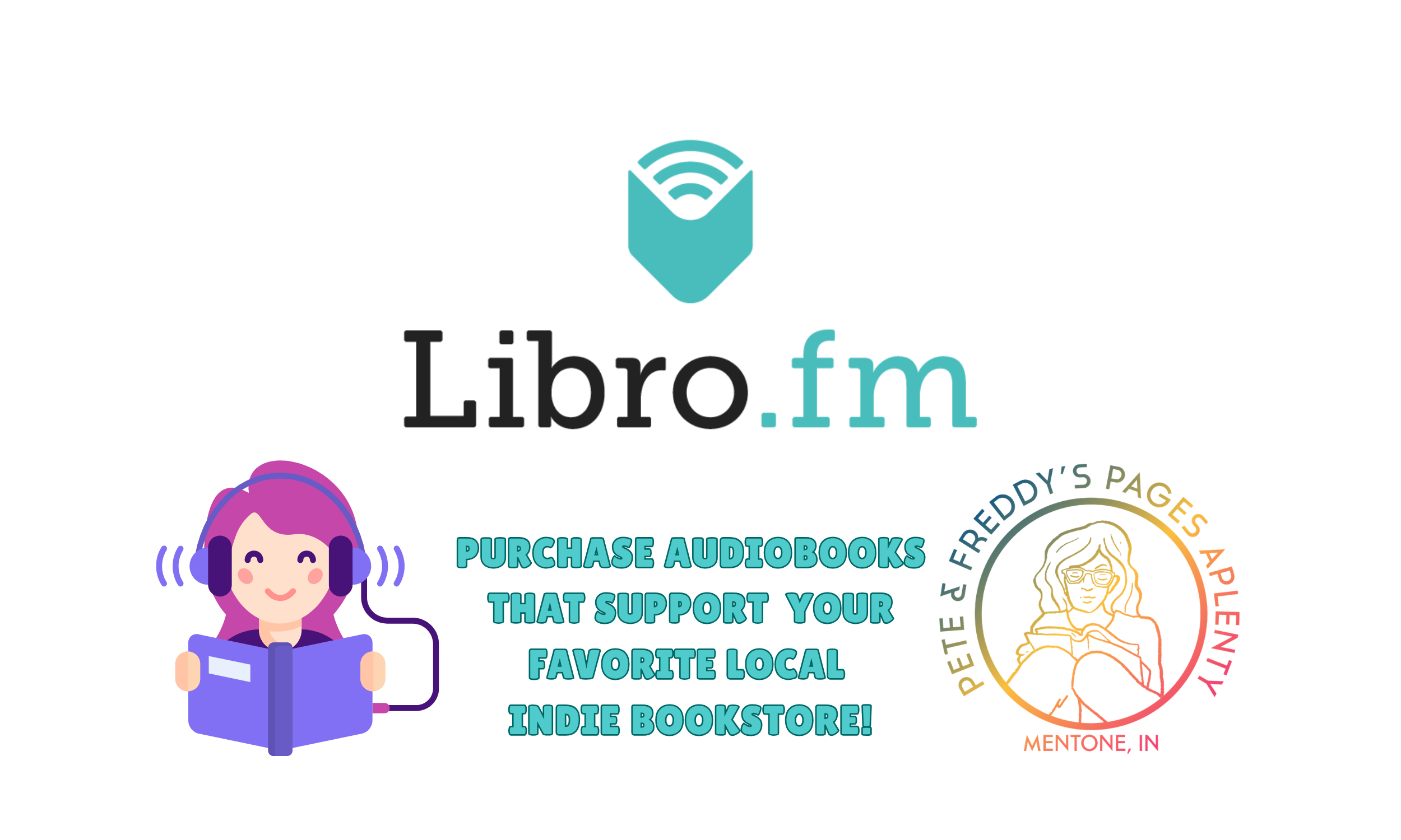 Support Pete & Freddy's with your Audiobook purchases!