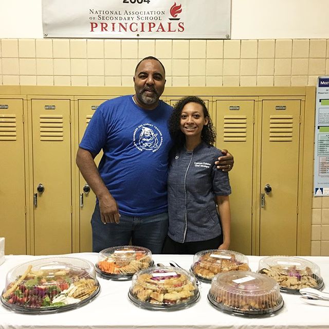 Just dropped off a food donation of delicious bites for Benjamin Banneker High School&rsquo;s PTO meeting. Fueling well is a necessity when planning for our future generation!
#eattogive #eatlocaldc #dceats #dccatering #eatfresh #localeats #madeindc 