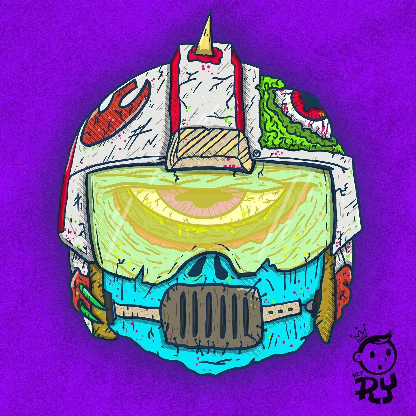 Rebel Scum!!

Continuing fourth with my good bud @kevinkudos in the gross Star Wars monsters!

#monster #art #fanart #scifi #scifiart #doodle #cartoon #illustration #ipadpro #applepencil #starwars #rebel #rebelscum #force #pilot #digital #digitalart 