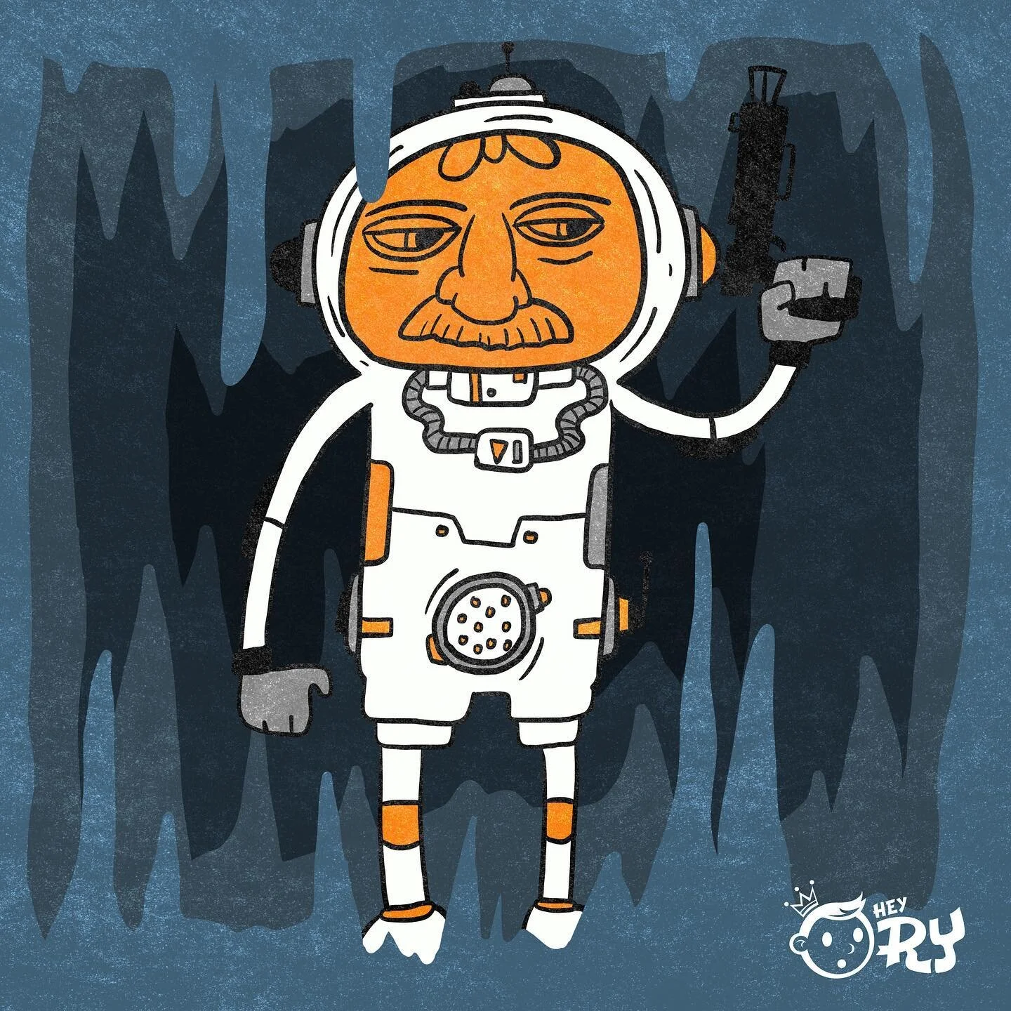 Space Man doing Space Stuff

#space #spaceman #cartoon #doodle #illustration #art #scifi #scifiart #ipadpro #applepencil #procreate #concept