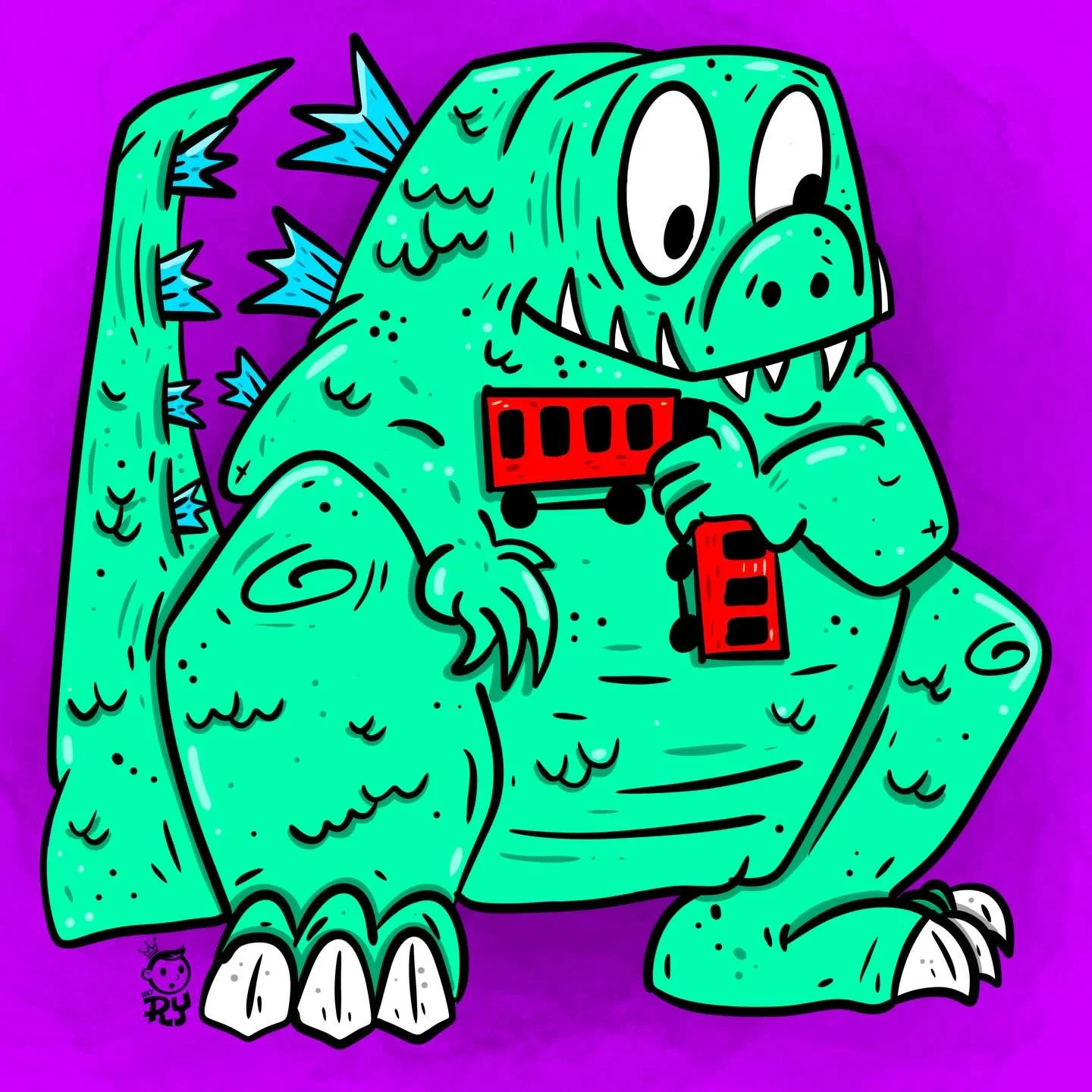 Been a while!

@procreate @unite_godzilla_fans #godzilla #art #cute #kaiju #draw