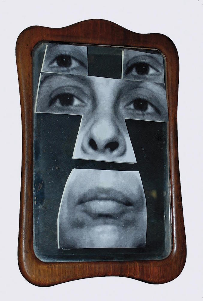  Geta Brătescu, Autoportret în oglindă [Self-Portrait in the Mirror], 2001. © Geta Brătescu, Courtesy the artist; Ivan Gallery, Bucharest; Hauser &amp; Wirth. Photo: Ștefan Sava. 