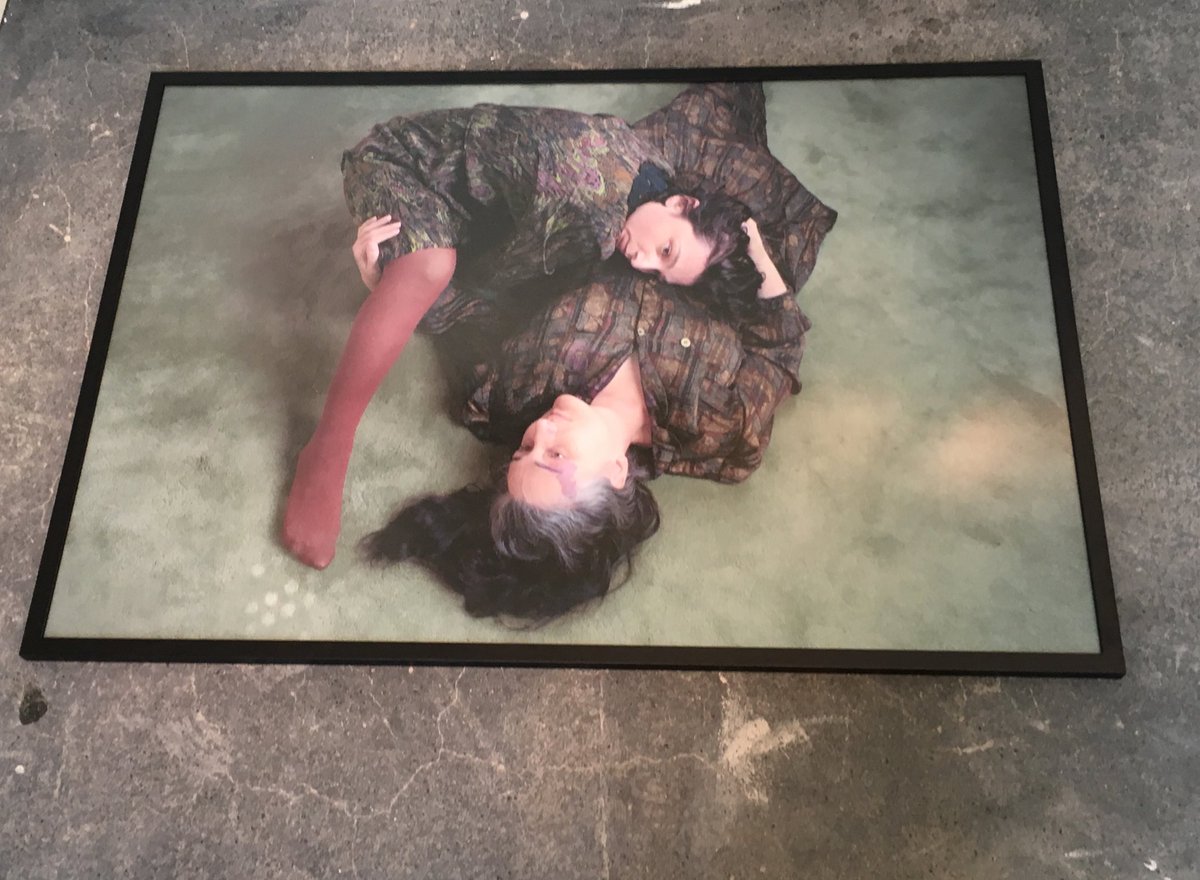 Sham Enbashi 's When I Met Myself, photo series is inspired by Jorge Luis Borges' Labyrinths and questions what if there are two of you and what happens if you cross path with your other self at different stages of life.