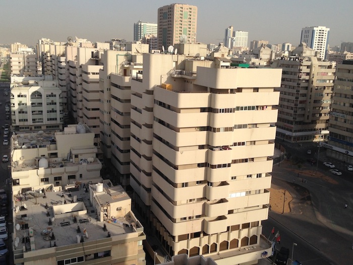 View of some of the iconic buildings on Bank Street from one of the building rooftop on Bank Street. This side of the street has my favorite buildings.