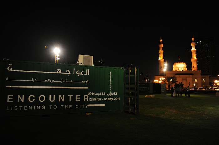 Encounter: Listening to the City (image courtesy of Maraya Art Centre)