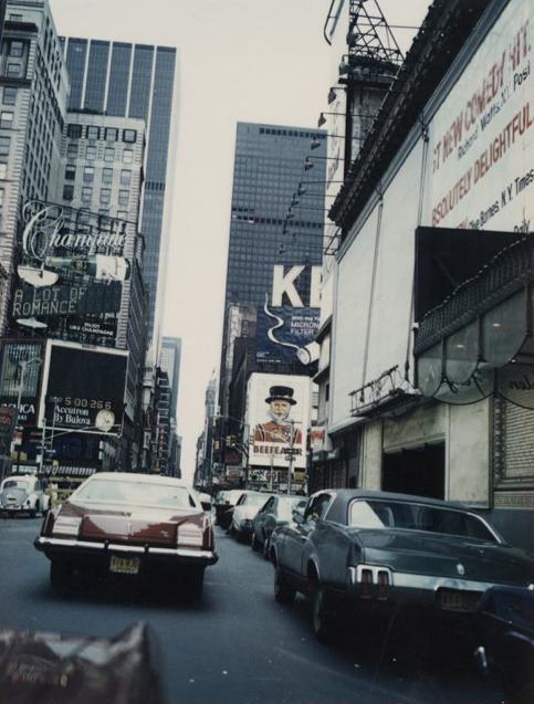  William S. Burroughs l Midtown Manhattan, 1965 © Estate of William S. Burroughs 