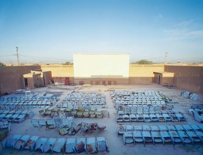 Abandoned theatre in Agadez. Northern Niger, 2010 © Philippe Dudouit