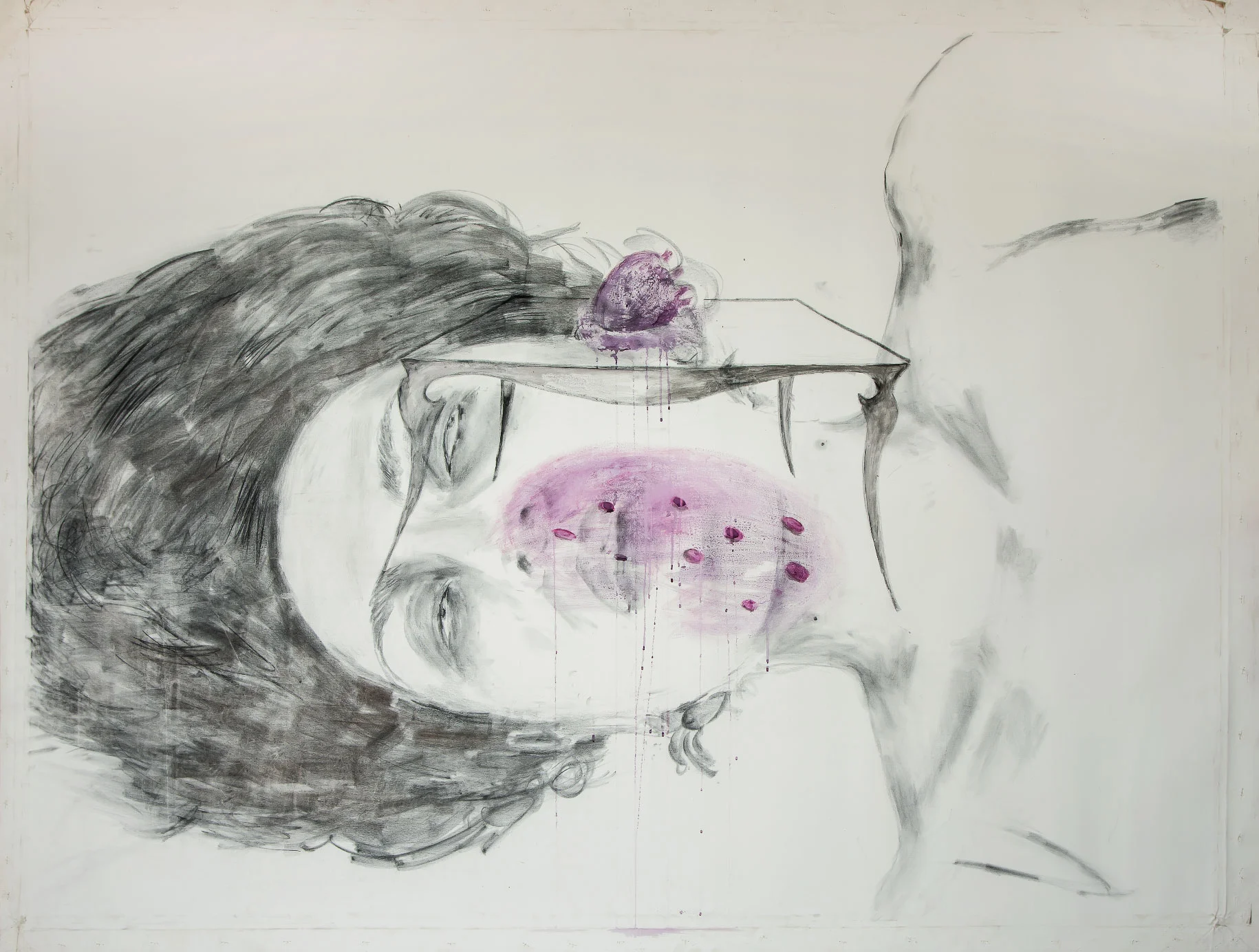 Amal Kenawy, You Will Be Killed , 2006 | Video animation & paintings, dimensions variable | Courtesy of the Amal Kenawy Estate and Darat al Funun – The Khalid Shoman Foundation