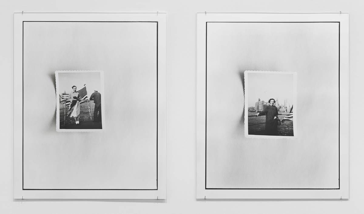  Zoe Leonard (b. 1961)­, detail of&nbsp; New York Harbor I , 2016. Two gelatin silver prints, 21 × 17 1/8 in. (53.3 × 43.5 cm) each. Collection of the artist; courtesy Galerie Gisela Capitain, Cologne, and Hauser &amp; Wirth, New York 