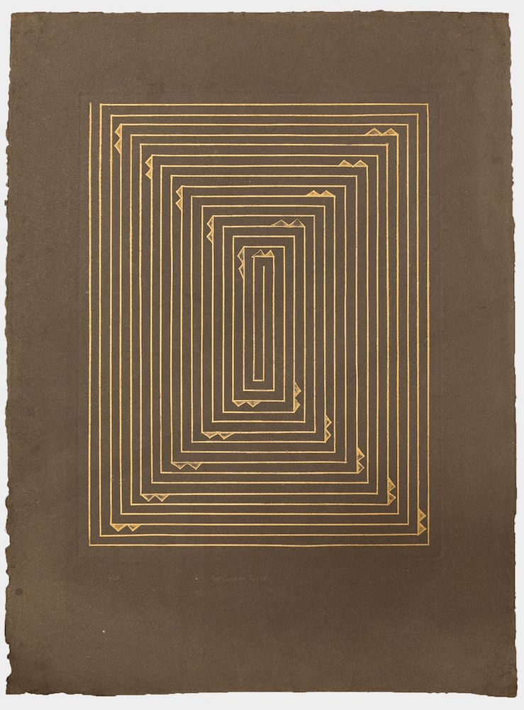 Zarina - The Golden Route, 1982, Courtesy of the artist and Luhring Augustine, New York.