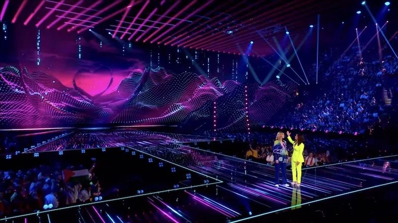 Eurovision 2025_Palestine Flag_inside arena_01.jpeg