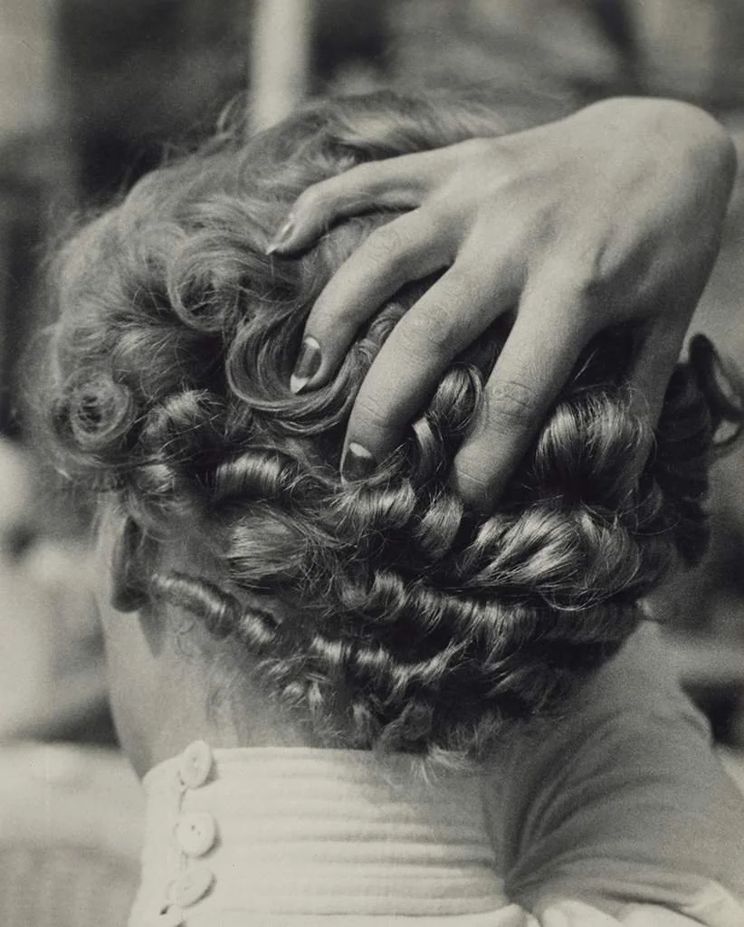 Woman with hand on head (also known as Coiffure), Paris, Lee Miller, 1931