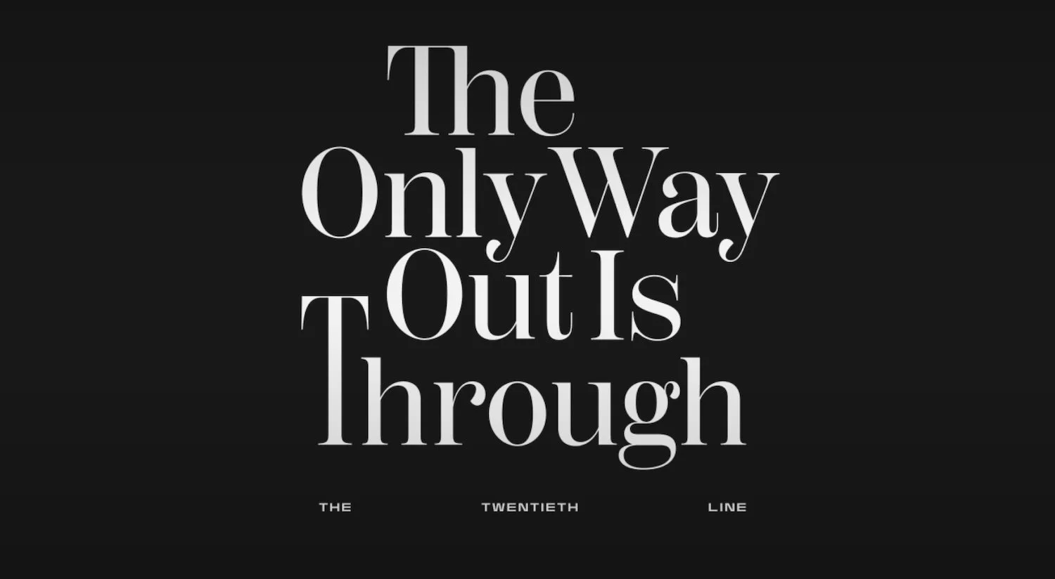 Happy 20th Anniversary to The Third Line