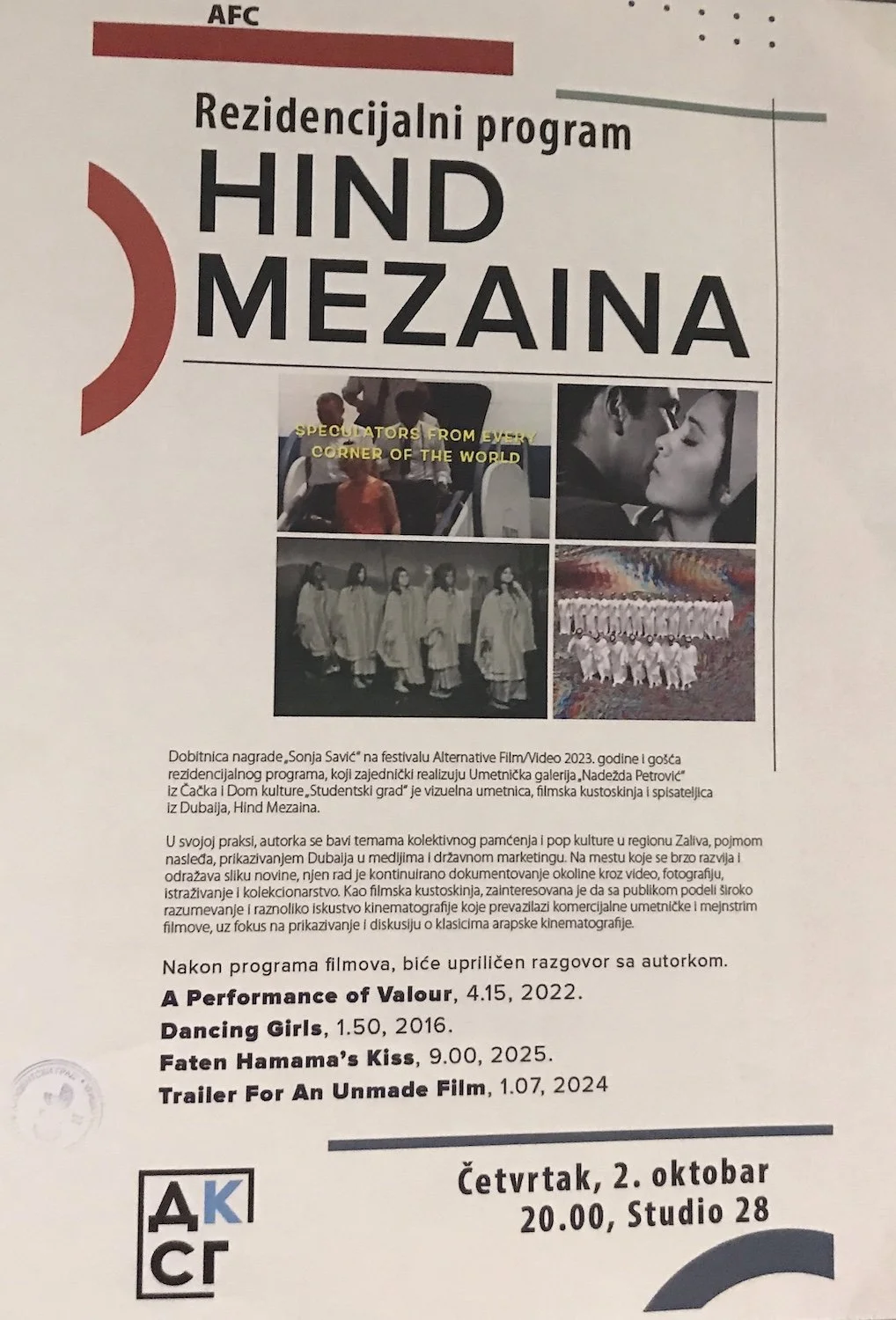 Hind Mezaina_talk in Belgrade.jpg