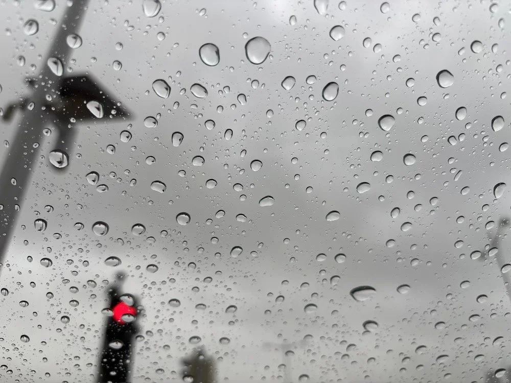 I'll do my crying in the rain