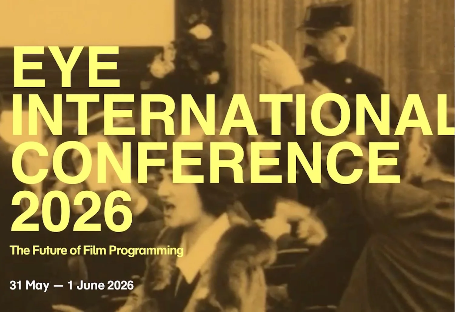 Presenting at EYE International CONFERENCE 2026