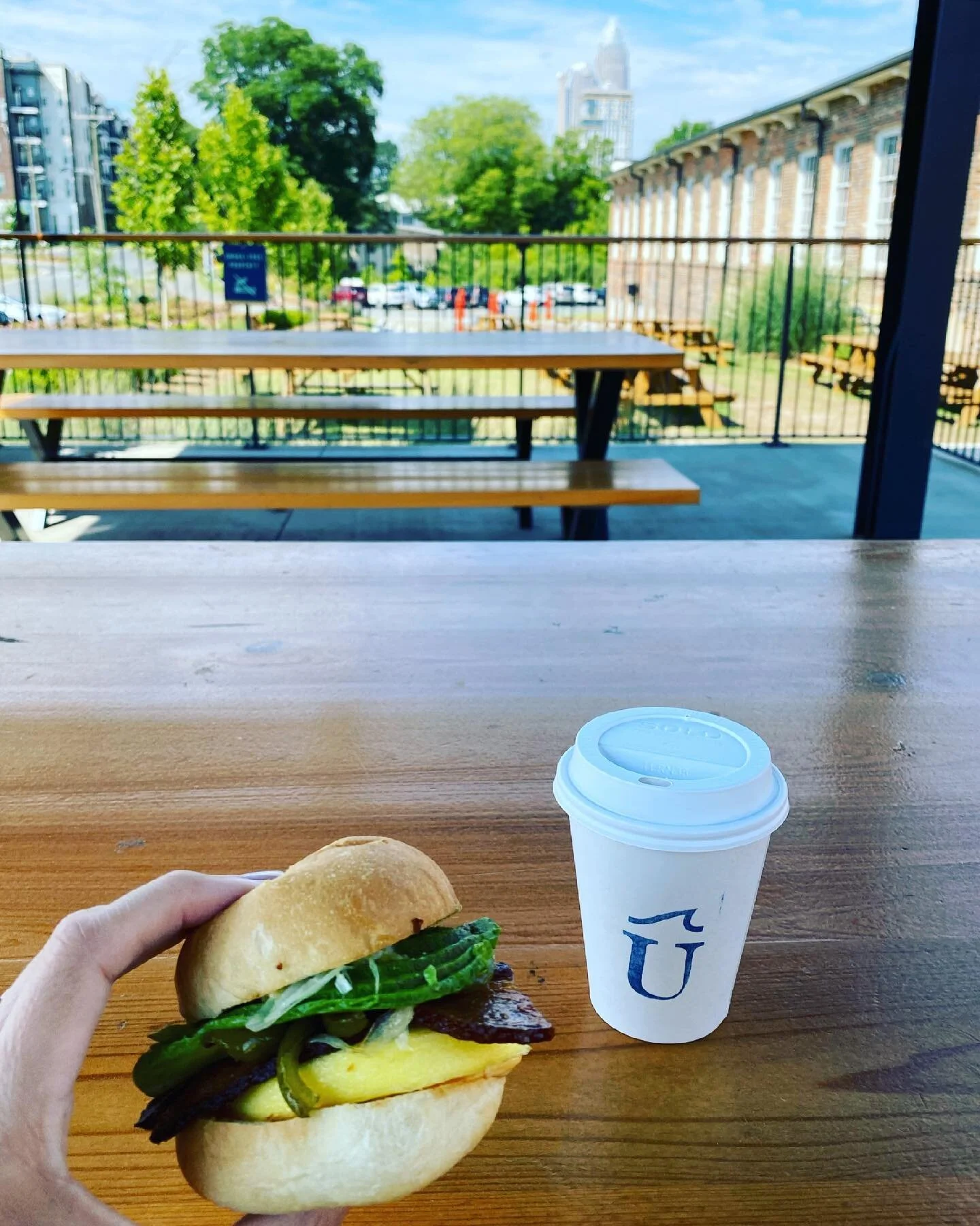 Well there are about zero homes on the market so I may as well make this a food tour 🤗
Starting the day with city views and excellent coffee 😍
#fortheloveoffood #foodtour #clt #delish #charlottefoodscene #housetour #grateful #foodpics #designer