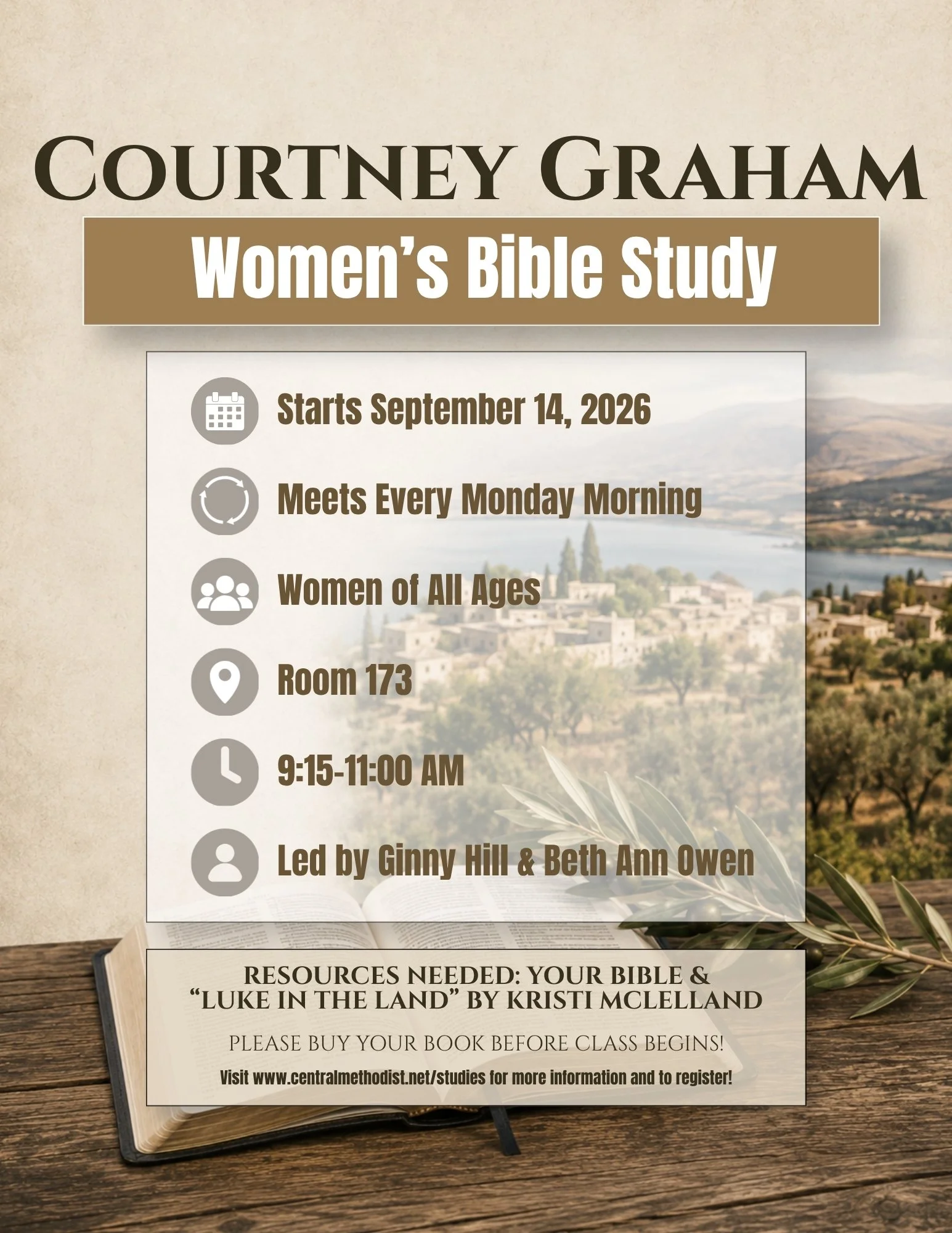 Courtney Graham Women’s Bible Study