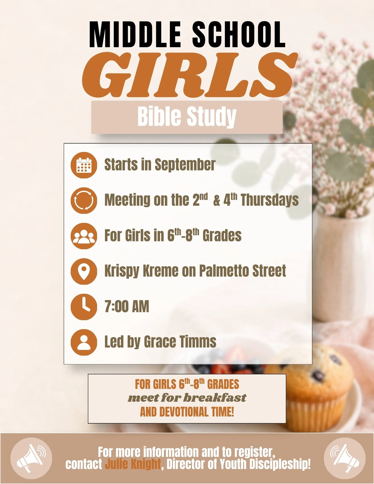 Middle School Girls Study