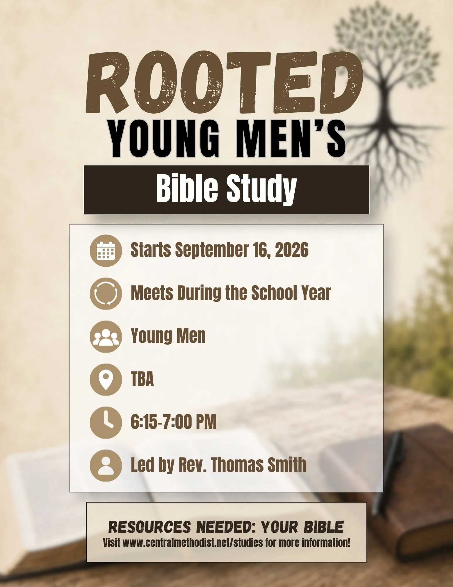 Rooted: Bible Study for Younger Men