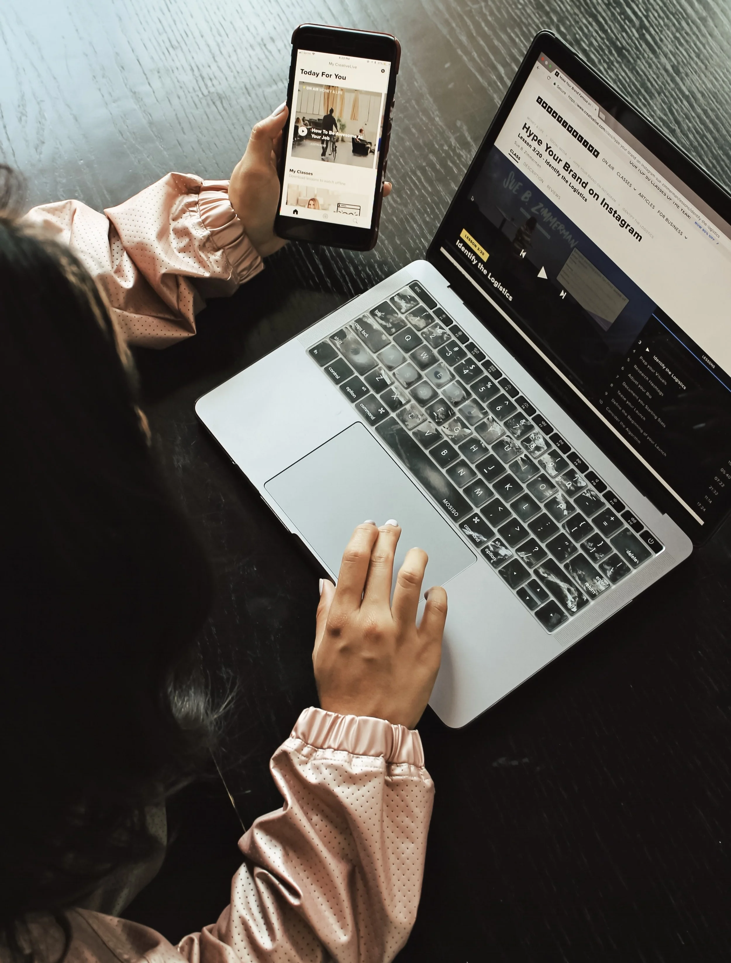 Taking a Class on CreativeLive
