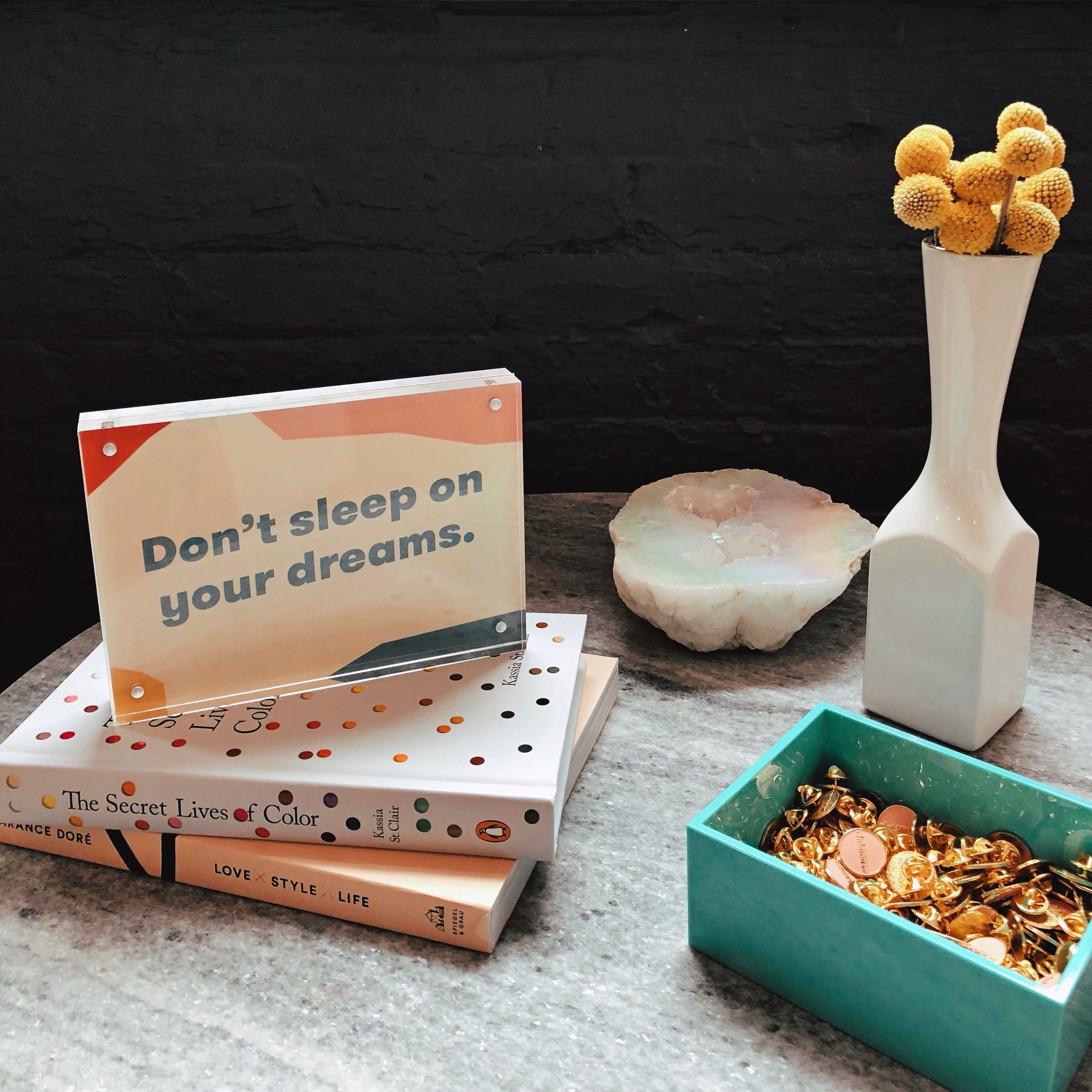 Cute Tabletop Flatlay