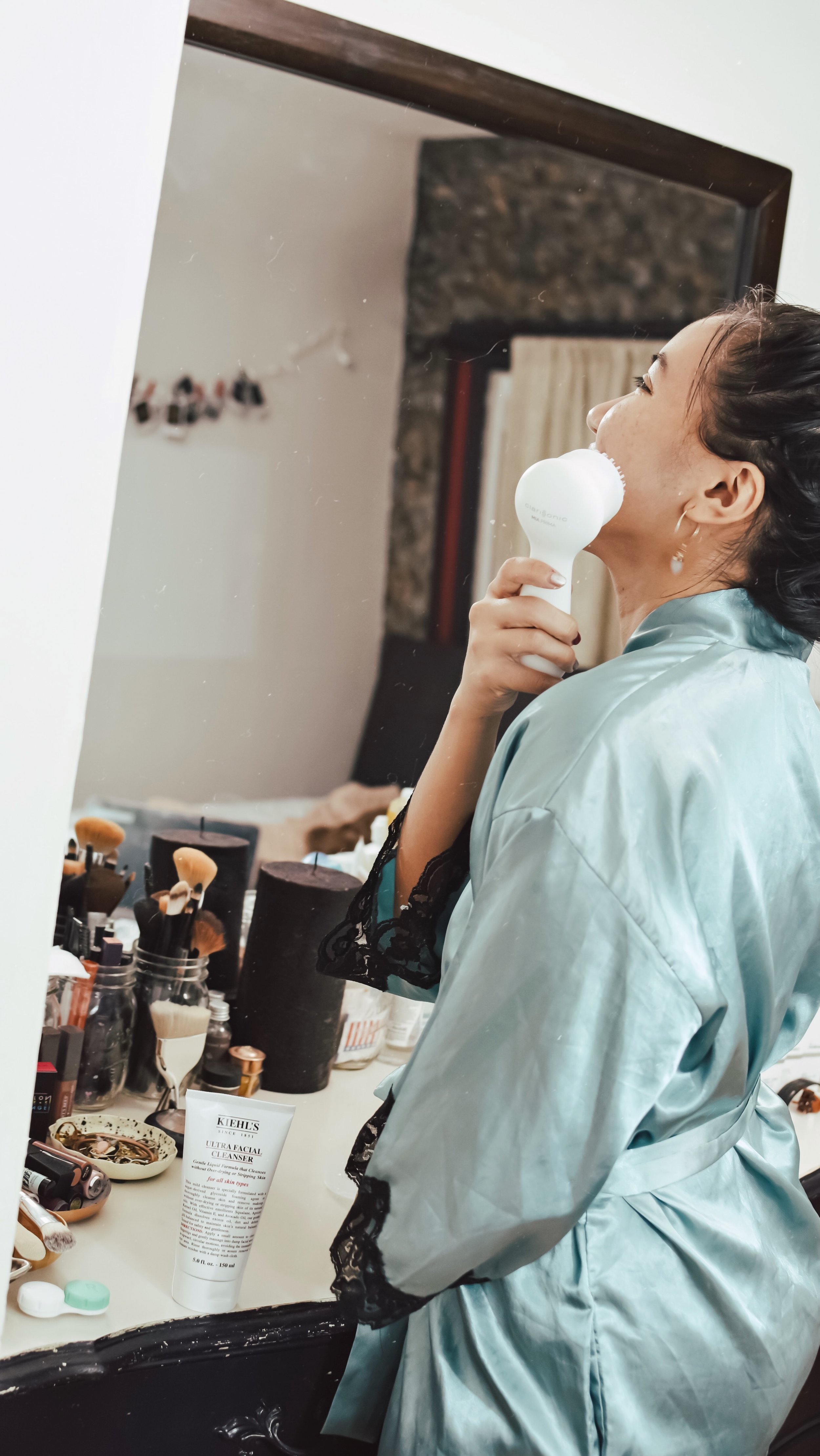 Mia Prima Device and Kiehl's ultra facial cleanser