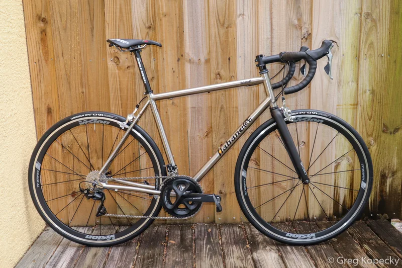 The complete bike, March 2019.