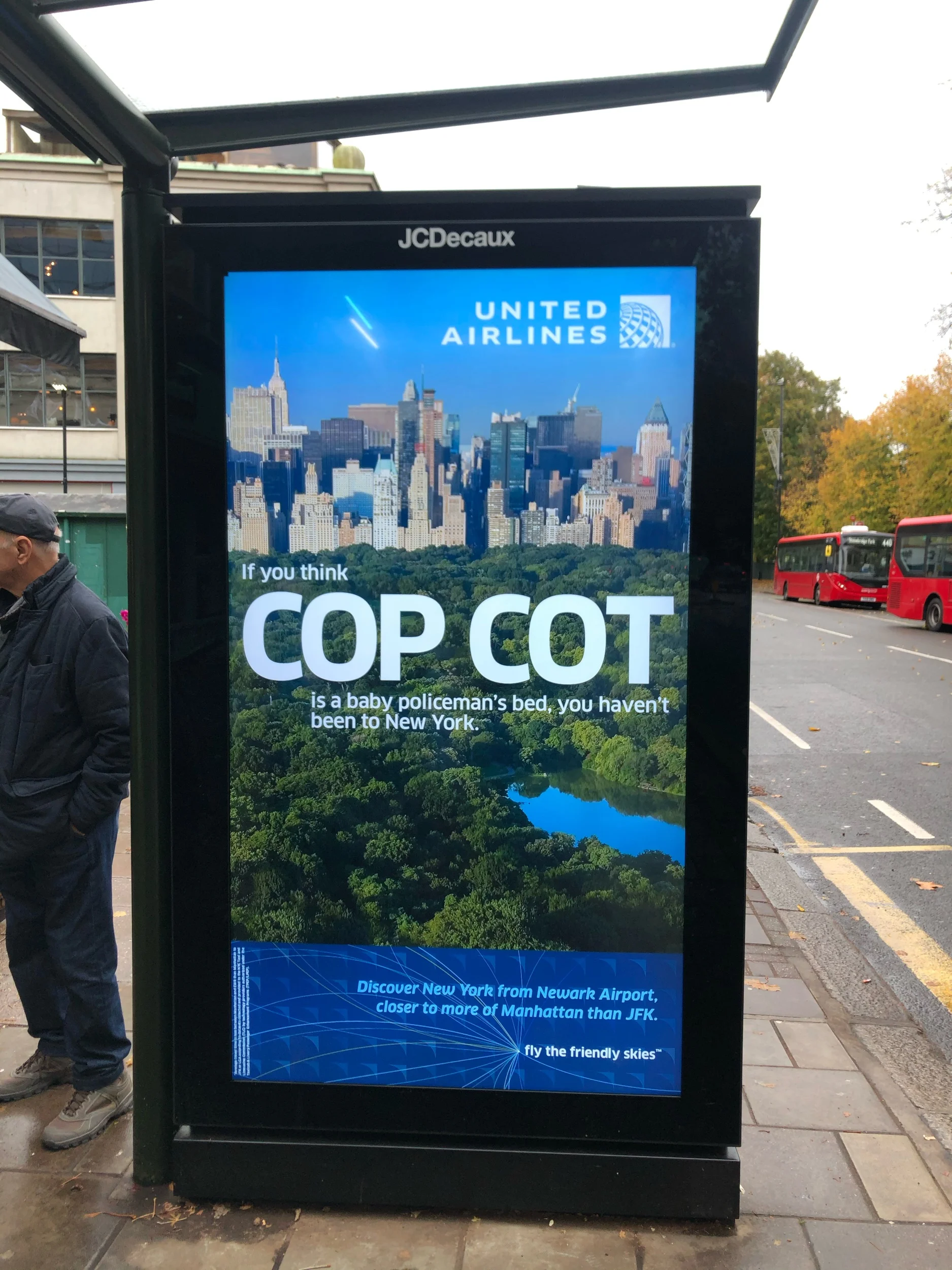 DISPLAY AT THE DOUBLE