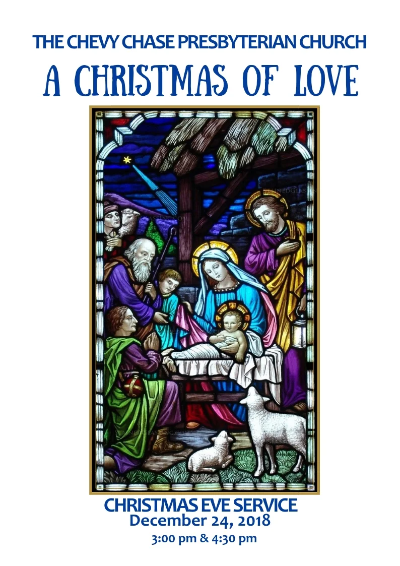 CHRISTMAS EVE 2018 Christmas Eve Family Service 2018