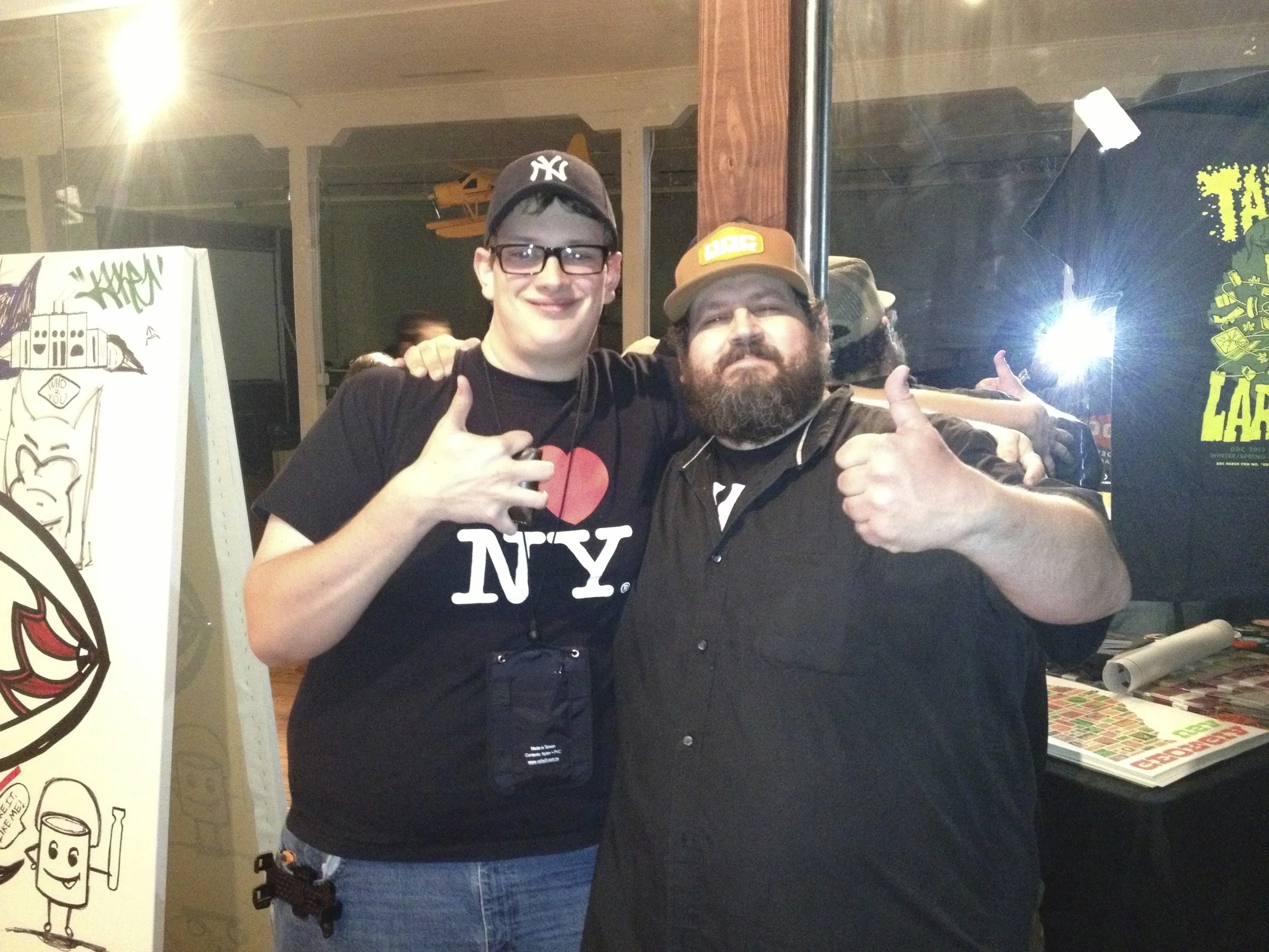 First time I met Draplin at Creative South ‘13