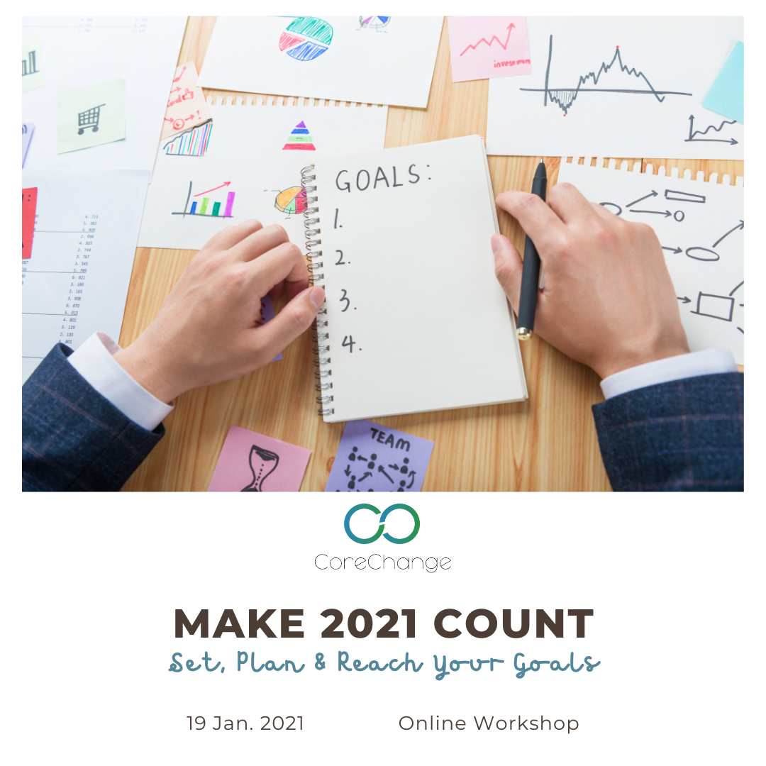 MAKE YOUR 2021 COUNT: SET, PLAN &amp; REACH YOUR GOALS