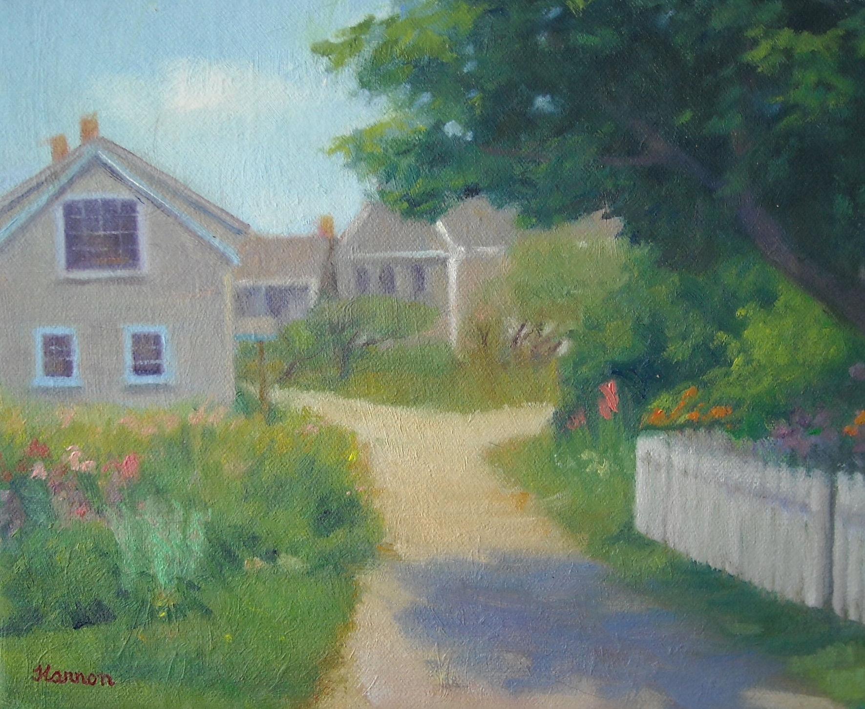 "Main Street, Monhegan Island"